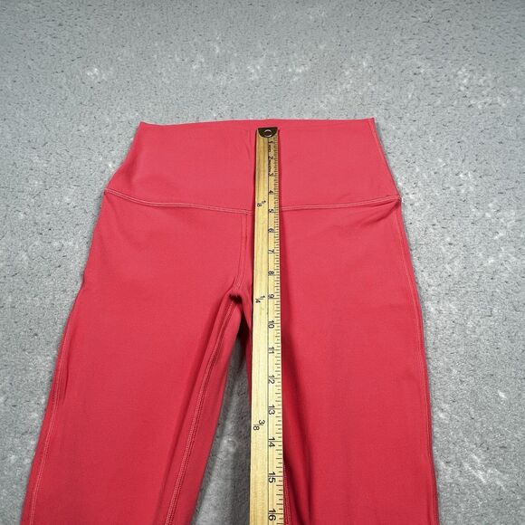 Lululemon Leggings Womens 6 Coral Nulu Double Lined Align Pant Athleisure - Picture 6 of 12